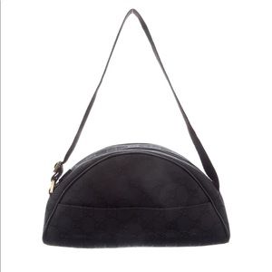 Gucci canvas pochette shoulder bag